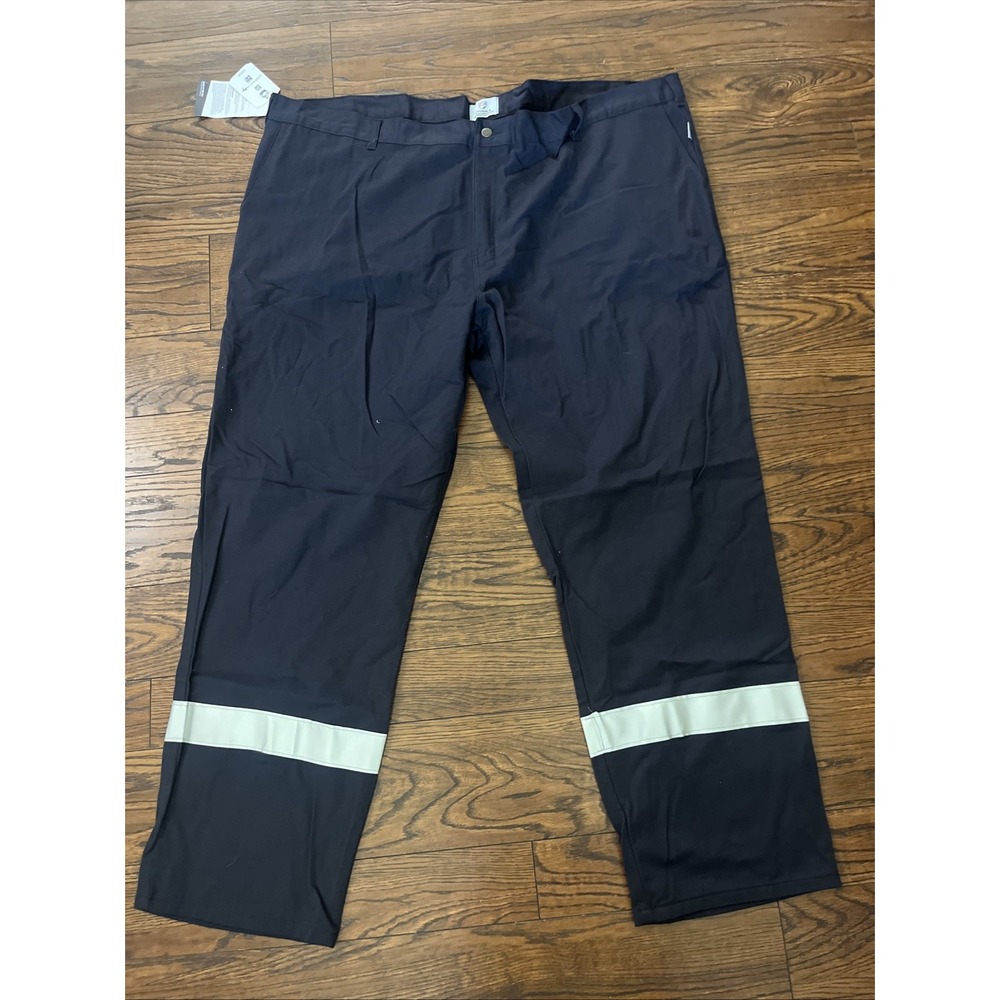 Tyndale U250T Men's FR Work Pants 54x34 Navy Blue Arc Rated Westex CAT 2